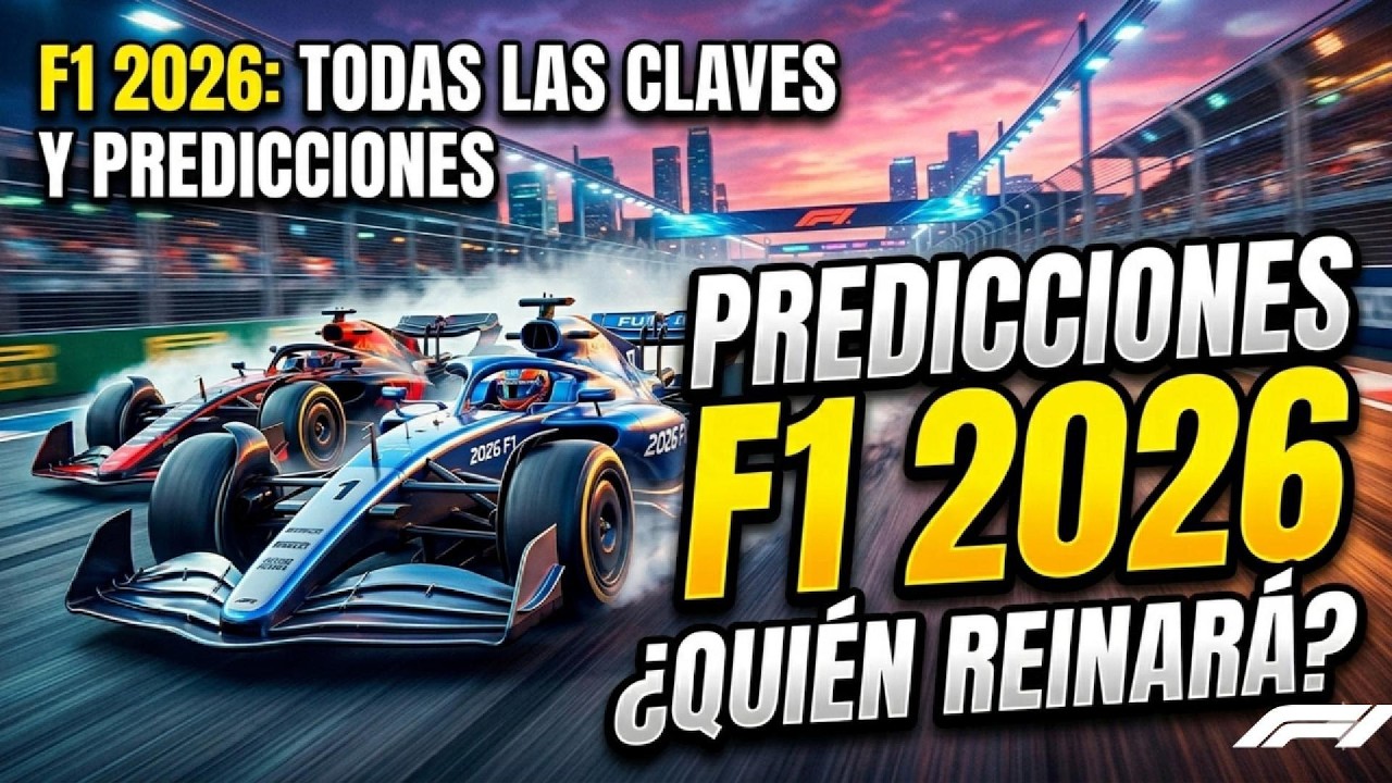 Mi predicción para la F1 2026: ¿Quién ganará con el nuevo reglamento?