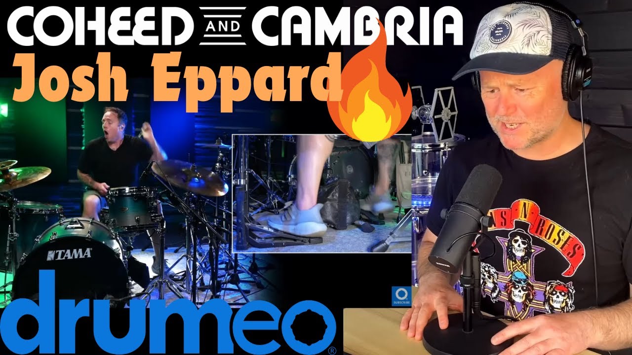 Drum Teacher Reacts: Coheed And Cambria Grooves & Fills | JOSH EPPARD!