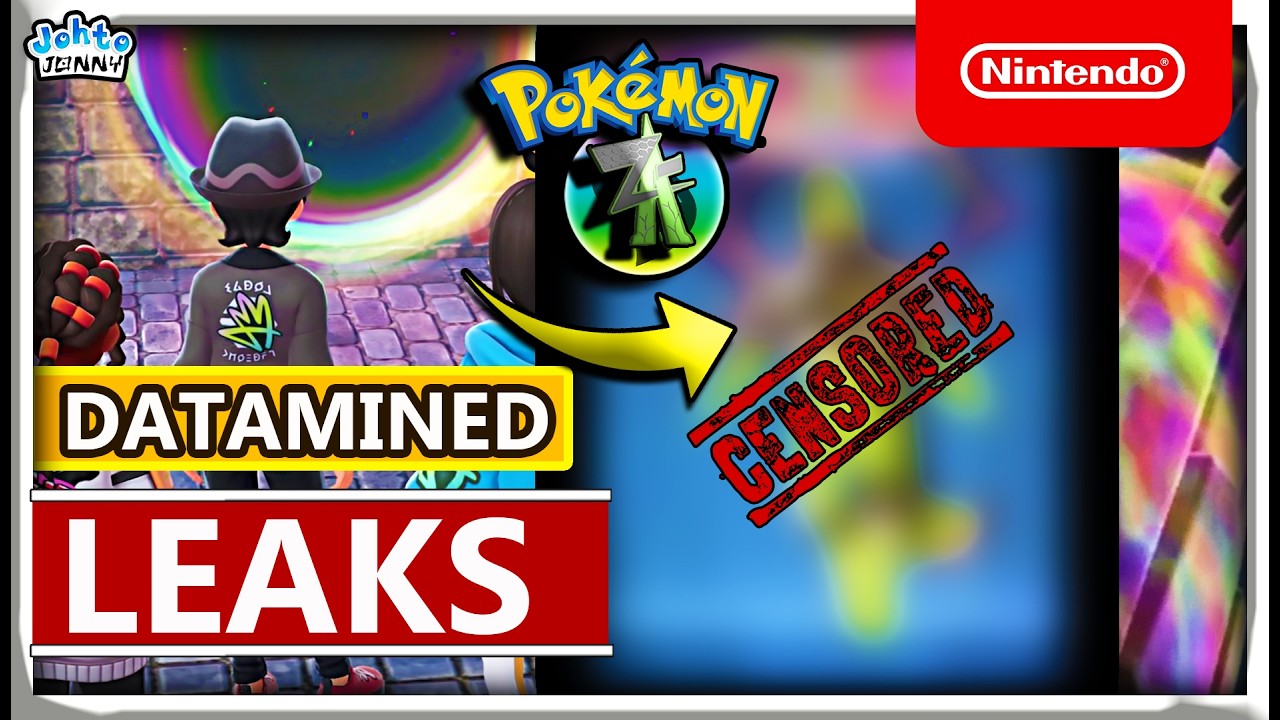СРОЧНО: Pokemon Legends Z-A наконец-то утекла в сеть | Обзор Datamine