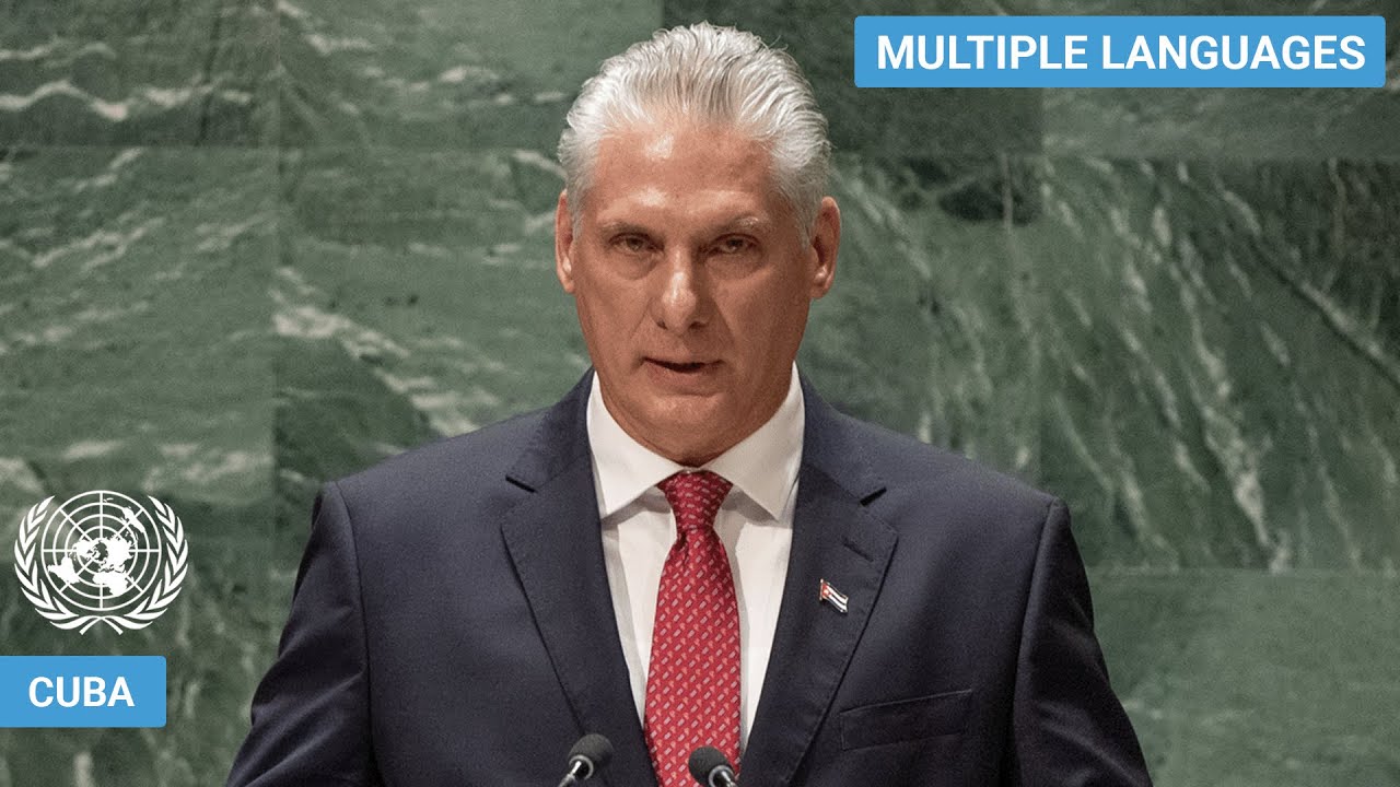 🇨🇺 Cuba - President Addresses United Nations General Debate, 78th Session | #UNGA