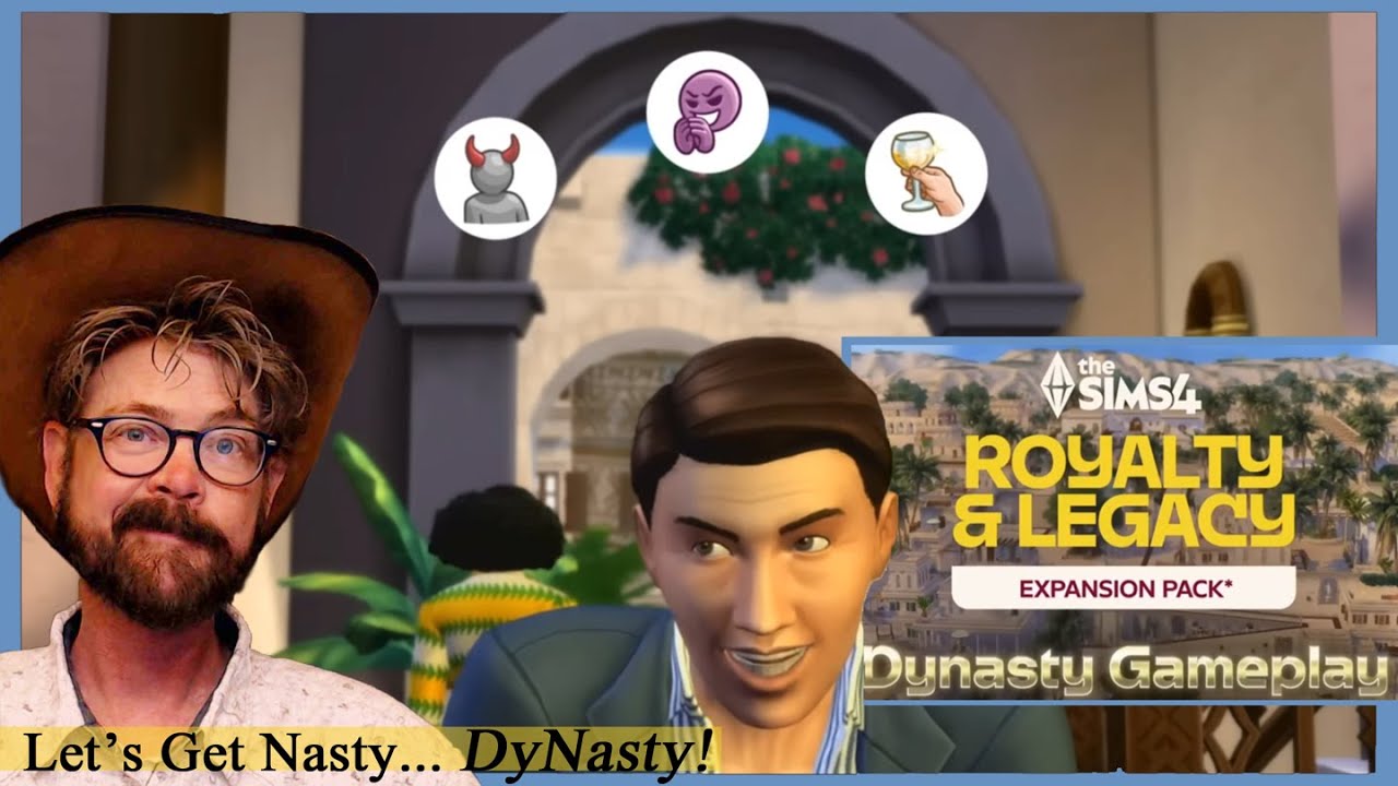 Реакция на трейлер игрового процесса The Sims 4: Royalty and Legacy Dynasty — возвращение жестоко...