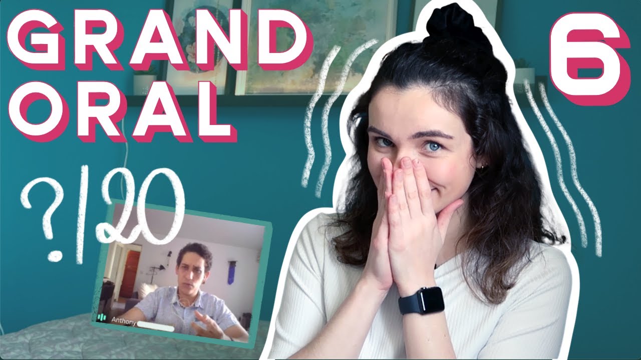 JE PASSE LE GRAND ORAL ✨PART 1 - QUESTION & ÉCHANGE AVEC LE JURY - GRAND ORAL #6