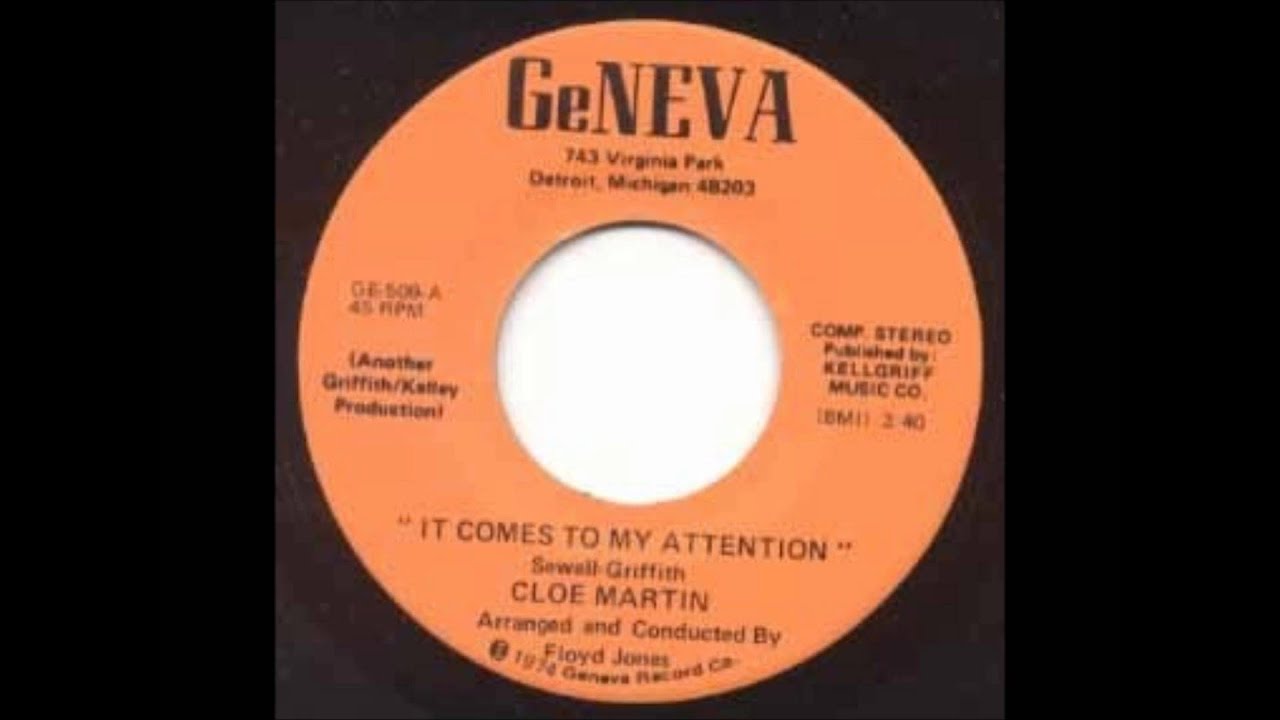 Cloe Martin - It Has Come To My Attention