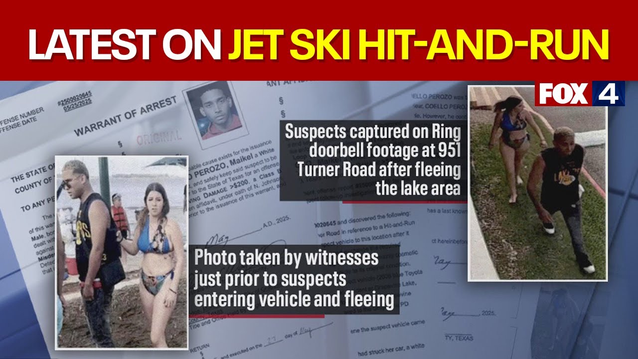 The latest on the Grapevine Lake jet ski hit-and-run