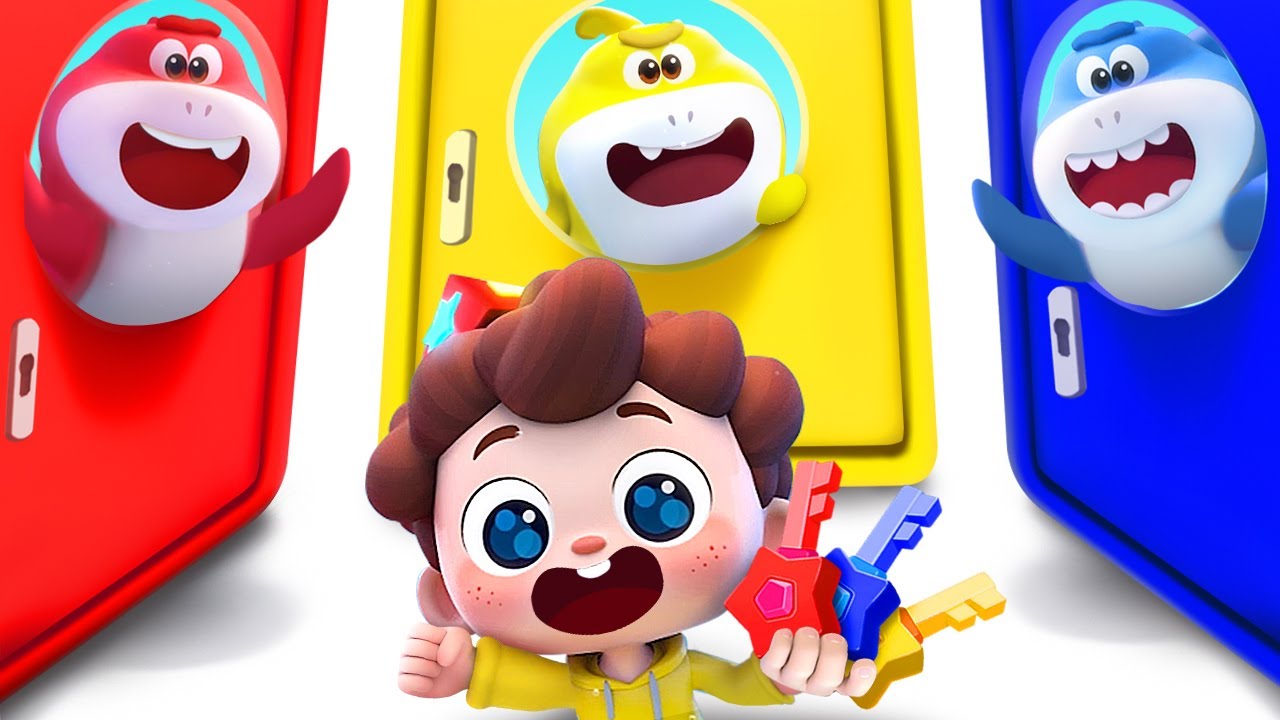 Baby Shark Escape Room | Colors Song | Nursery Rhymes & Kids Songs | BabyBus