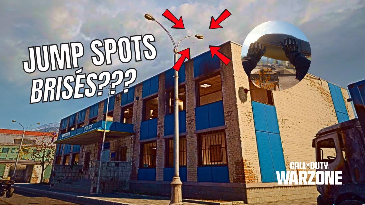 37 JUMP SPOTS Poste de Police sur Verdansk | Jouer intelligemment à Warzone