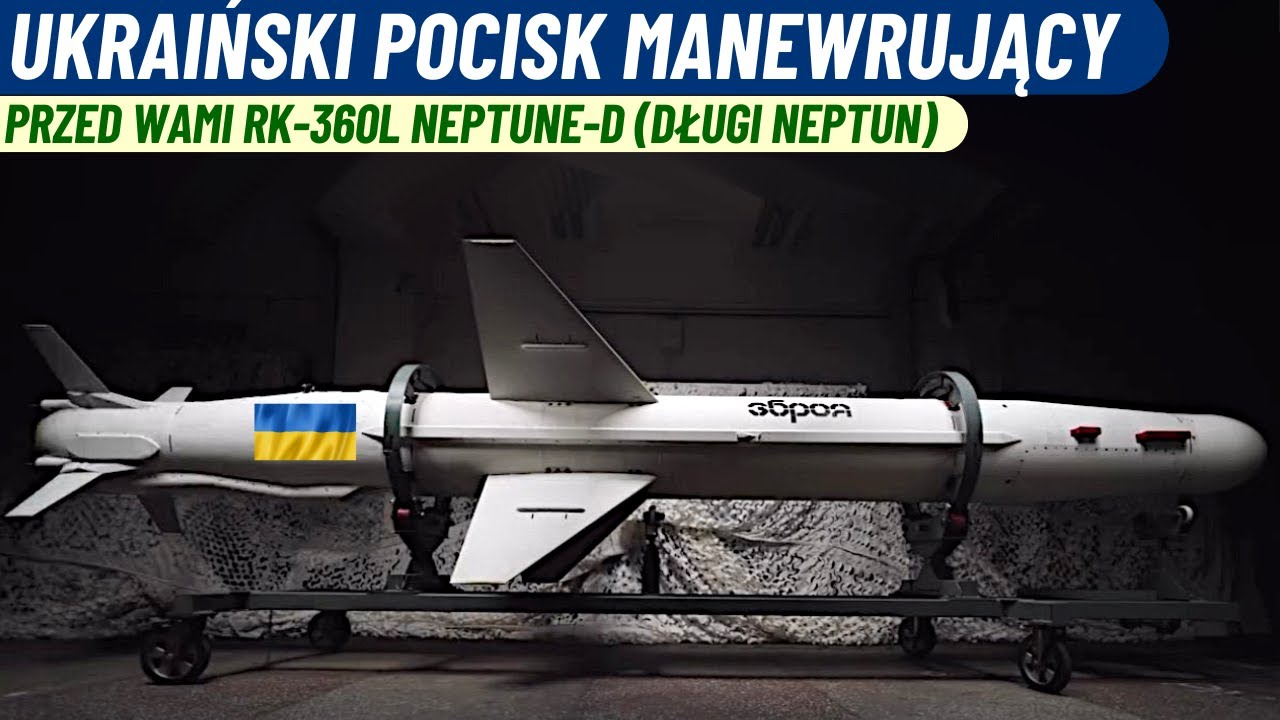 Jak ukraiński pocisk przeciwokrętowy Neptun, stał się pociskiem manewrującym o zasięgu 1000 km?