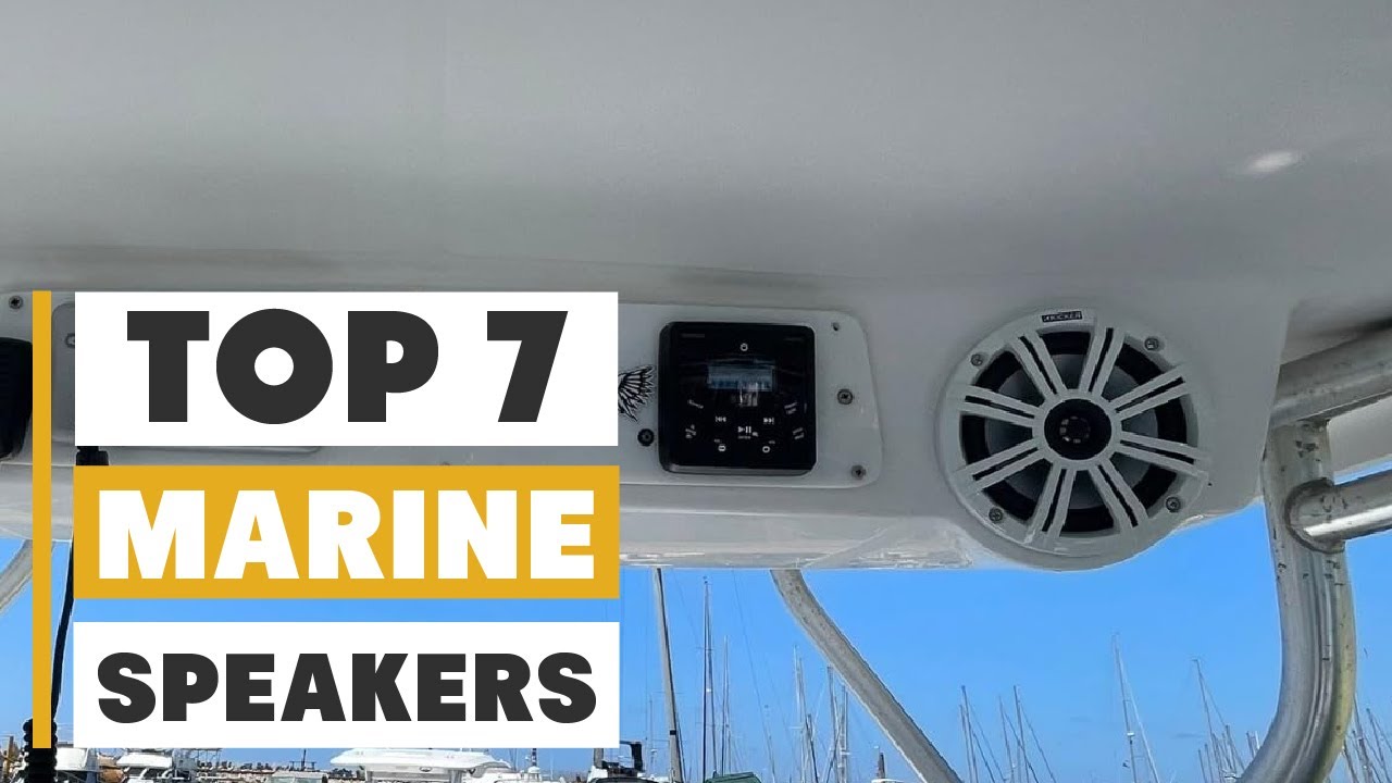 Best Marine Speakers for Boats – 7 Top-Rated Audio Systems