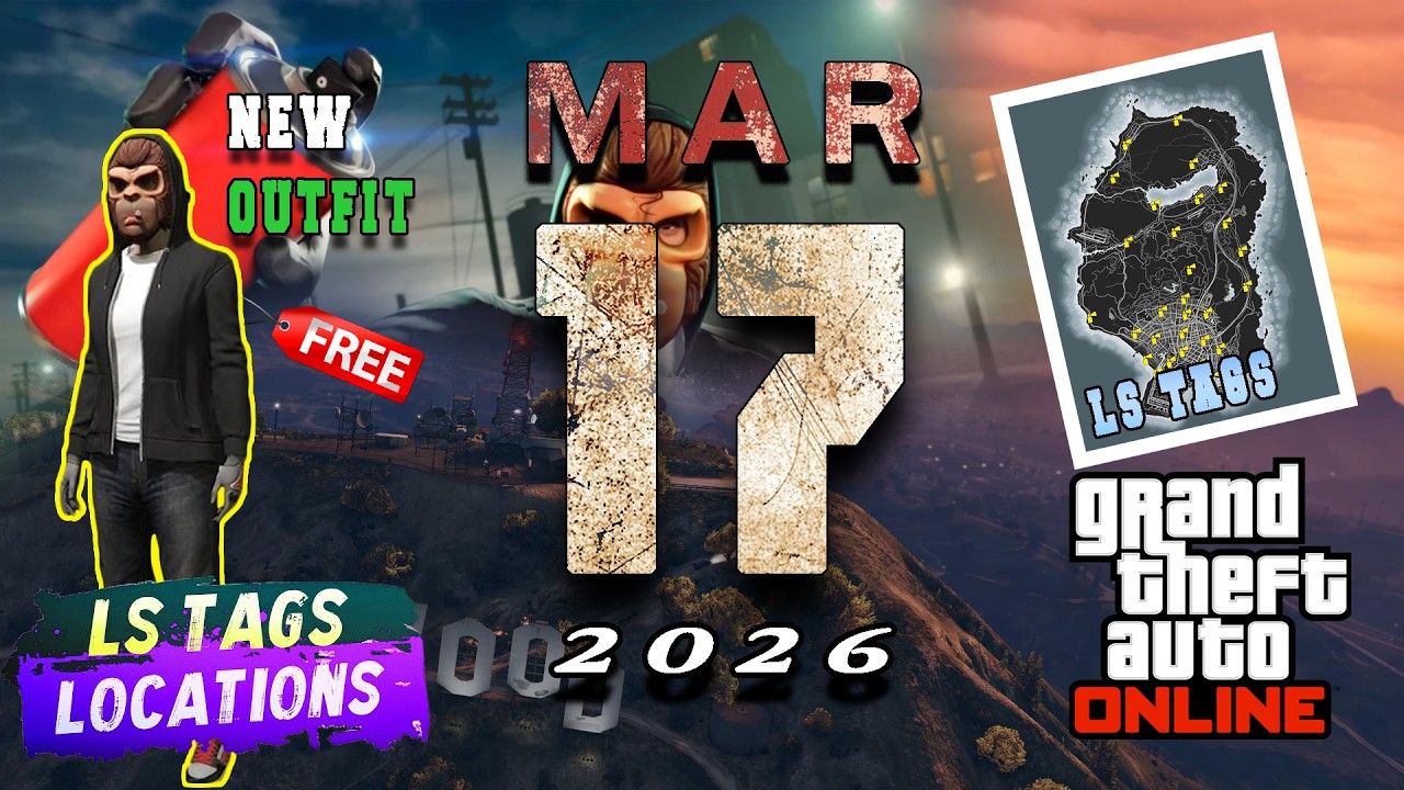 LS Tags Locations [March 17th] GTA Online 2026!!!