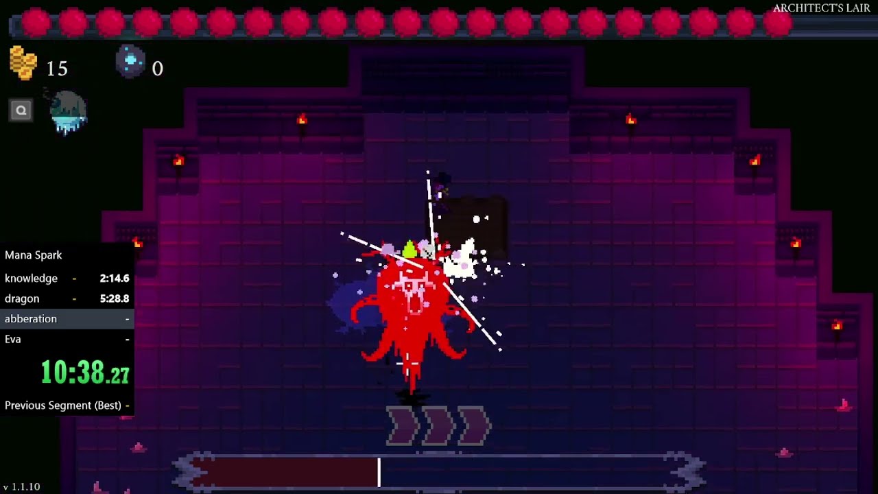 Mana Spark Speedrun Any% Glitched 16:59