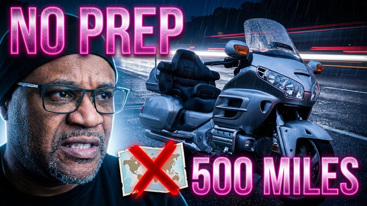 Can I ride 500 miles in 12 hours with no Prep on my 20yr old Honda Goldwing?