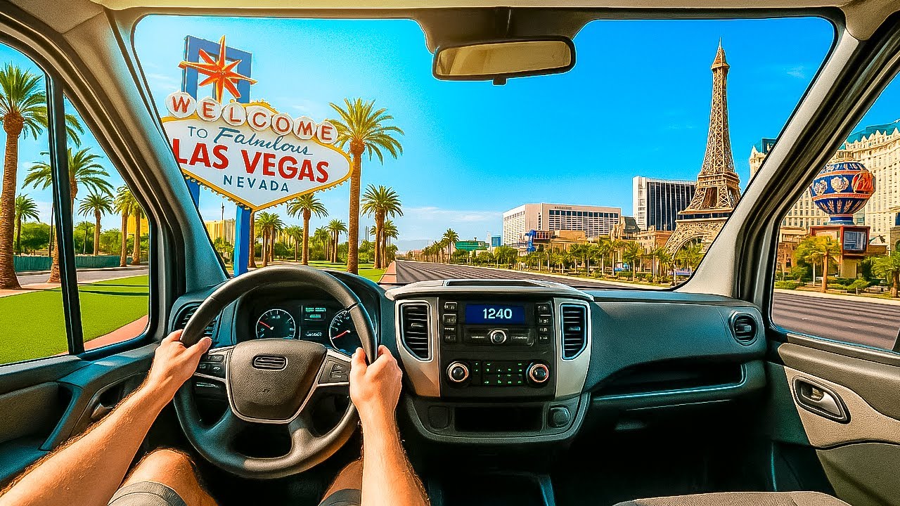 LEVEI MEUS AMIGOS PARA LAS VEGAS DE MOTORHOME