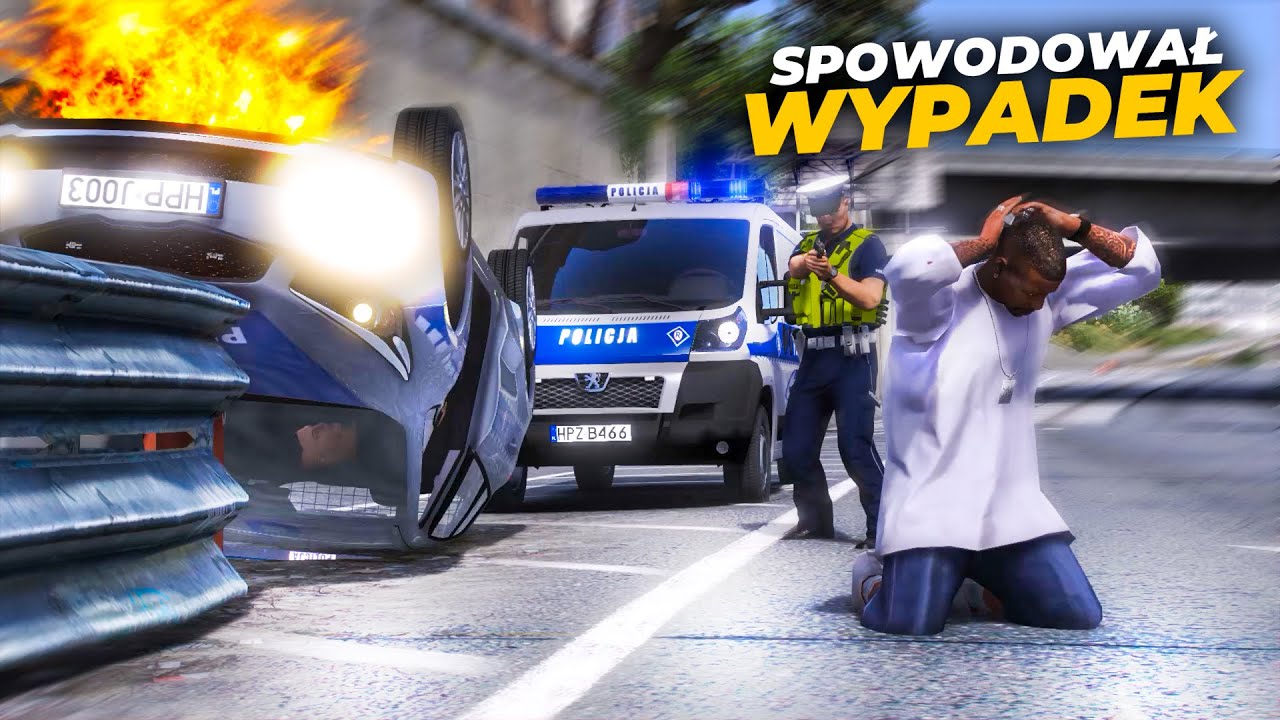 Polska Policja - Zginęli Przez Niego😡| Drogówka | LSPDFR