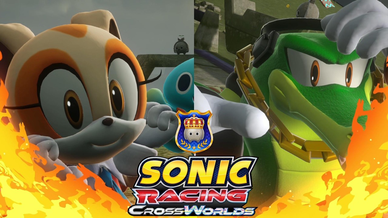 Secret Grand Prix | Cream vs Vector (Sonic Speed) | Sonic Racing: CrossWorlds - No Commentary