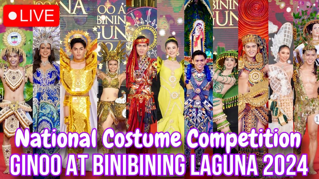 LIVE | Ginoo at Binibining Laguna 2024 National Costume Presentation at SM City San Pablo