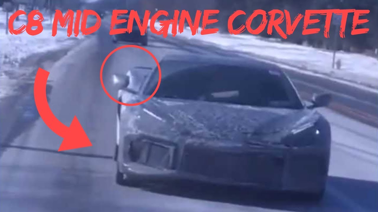 New C8 Corvette Prototype Spied!