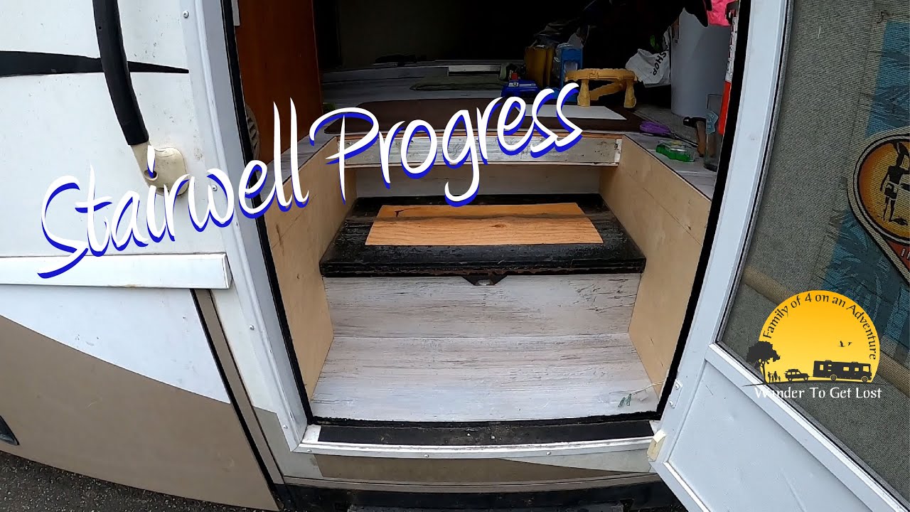 RV RENOVATION - Stairwell Progress Part 2 | S2-E15