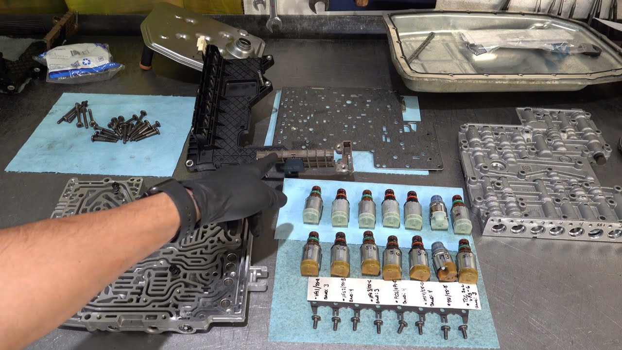 6R80 Valve Body PT2 - Solenoids, Accumulator Testing and Final Assembly