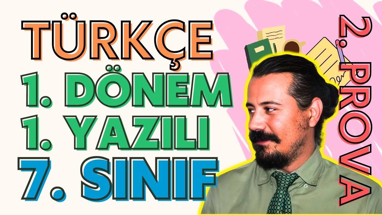 7. Sınıf Türkçe 1. Dönem 1. Yazılı 2024-2025 | MEB Örnek Sınav | Açık Uçlu Sorular  | 2. Prova