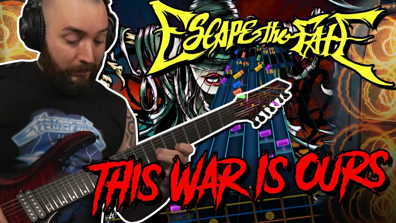 Rocksmith 2014 Escape The Fate - This War Is Ours | Rocksmith Gameplay | Rocksmith Metal Gameplay