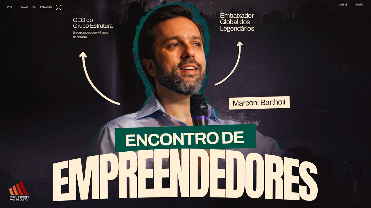 🔴 AO VIVO 🔴 | PR JUNIOR BATISTA + MARCONI BERTHOLI - EMPREENDEDORES, 20h00 - MDC | 02.03.2026