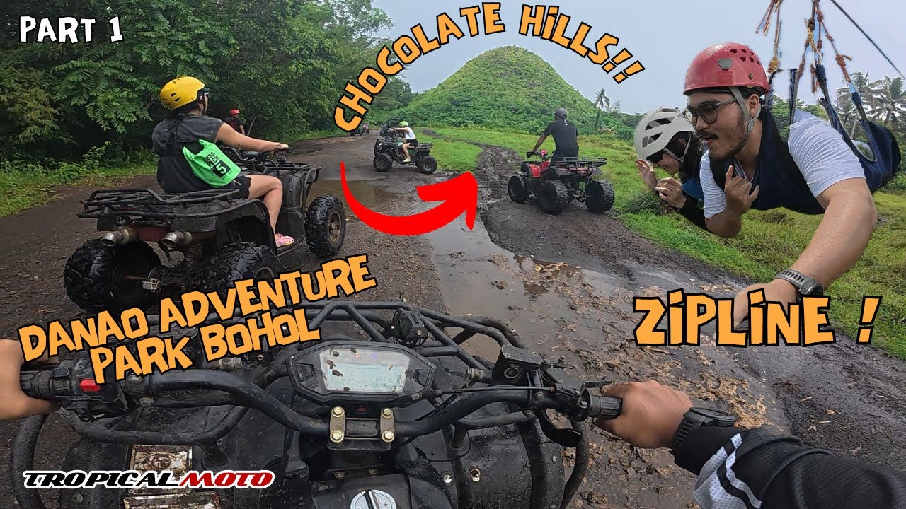 Bohol Island Adventure | Chocolate Hills ATV | Danao Adventure Park