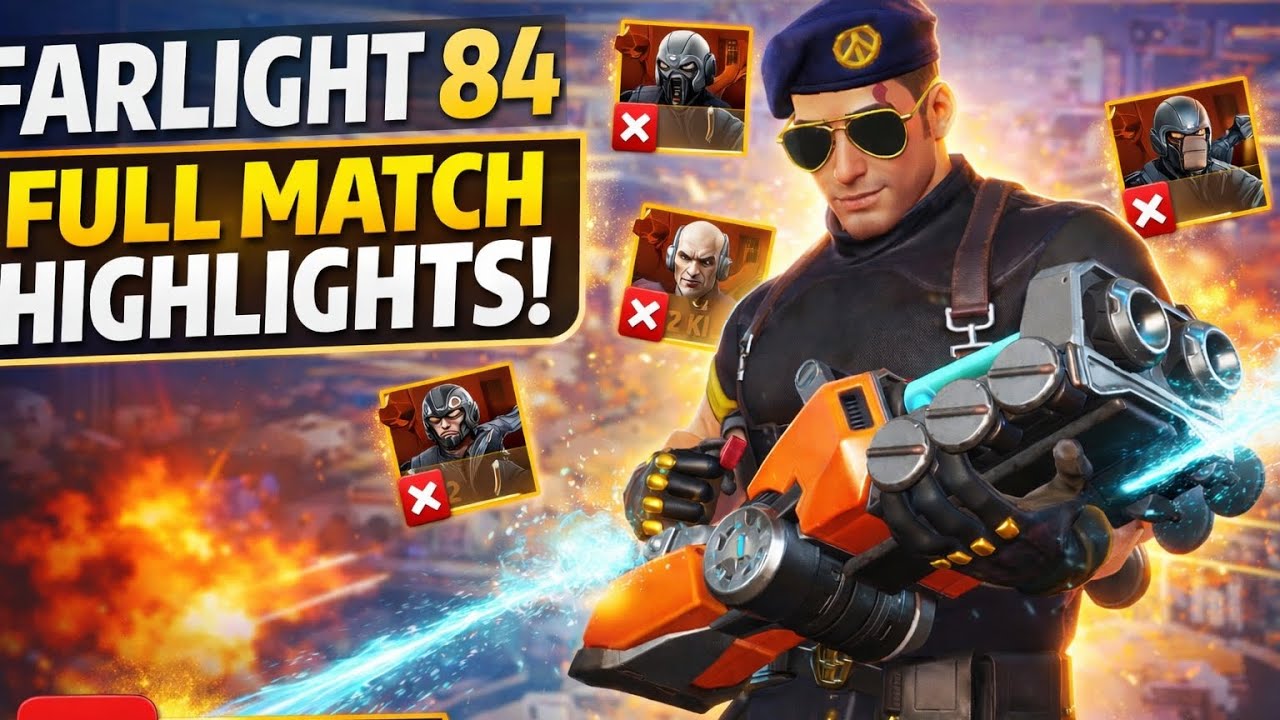 💥 Captain DOMINATES! | @Farlight 84 Full Match Gameplay | High Kill Action 
