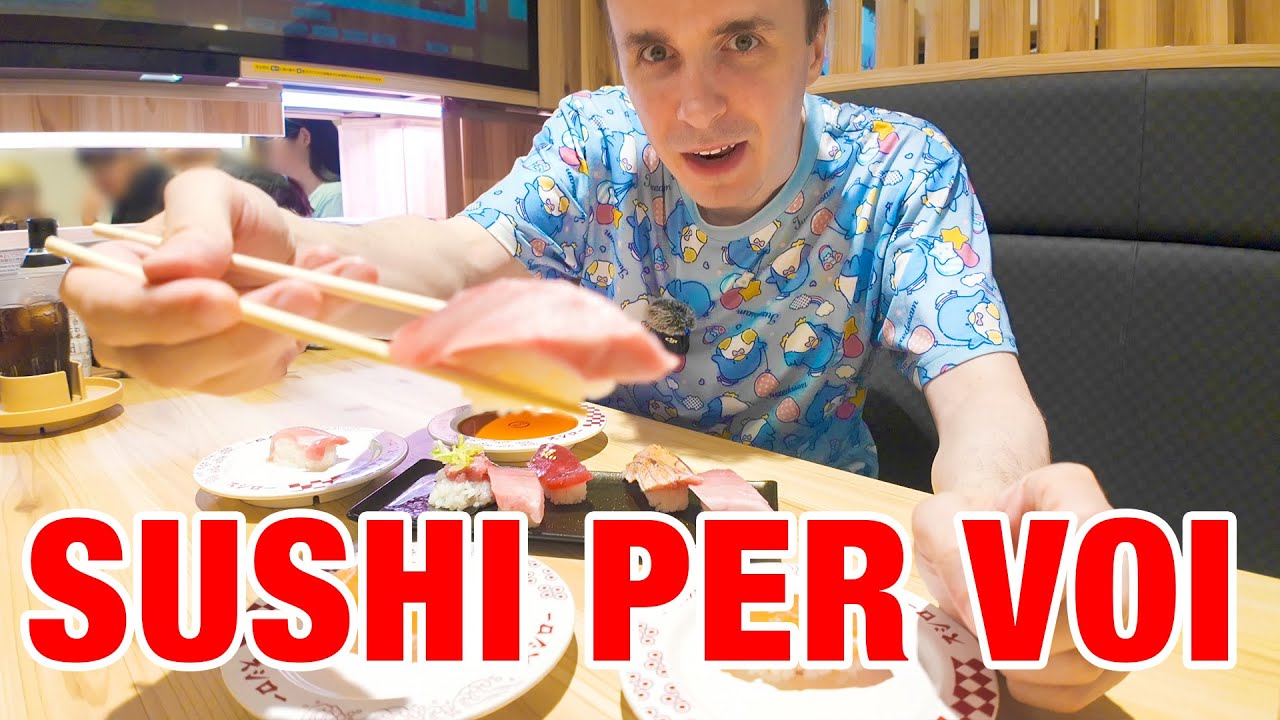 MANGIO SUSHI A TOKYO: SONO TORNATO