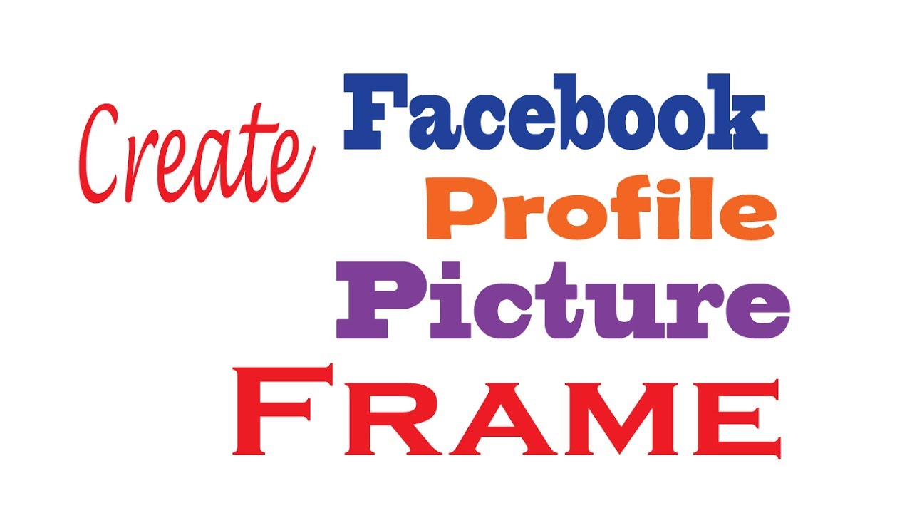 How can I create a Facebook profile picture frame - Coding Tube Video