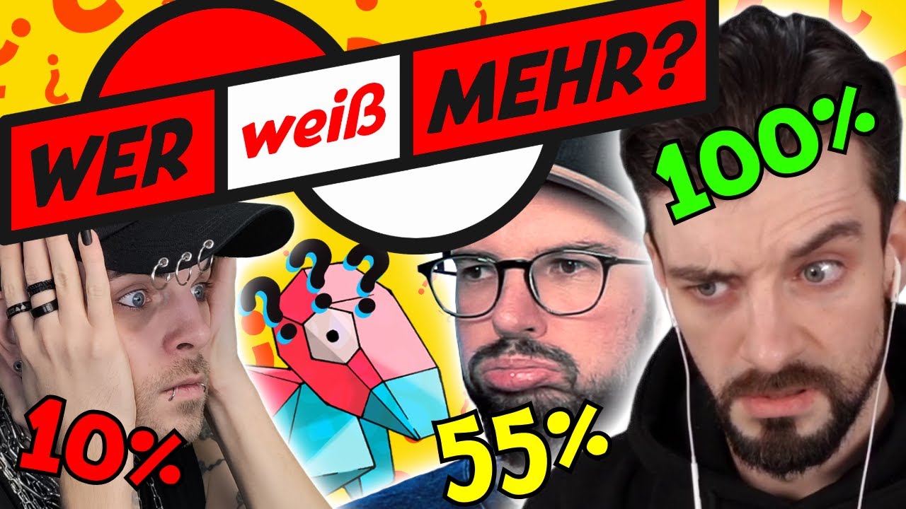 Dieses QUIZ ist ZU SCHWER? - Pokémon Experten BATTLE! @Lennyficate @LEOsMINDgames @Scurra354