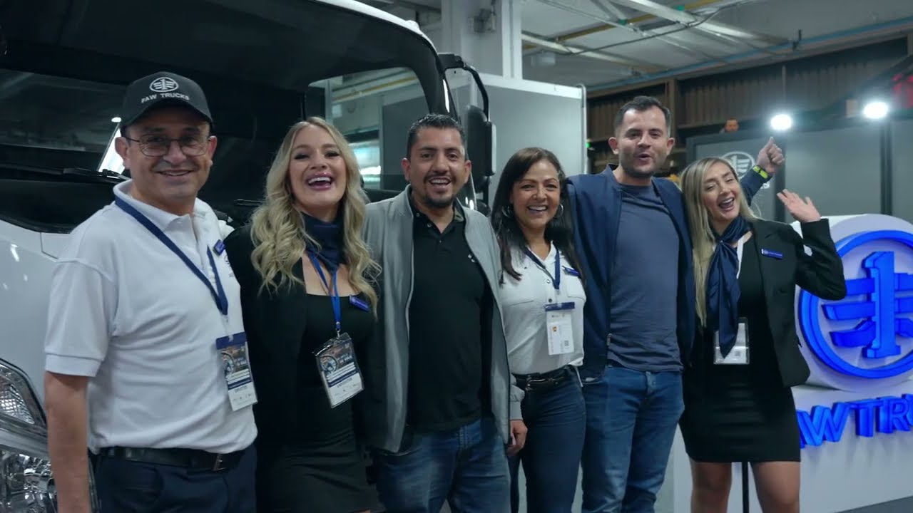 FAW Trucks - We are in Colombia! #Colombia #sal&oacute;ninternacionaldelautom&oacute;vil2024