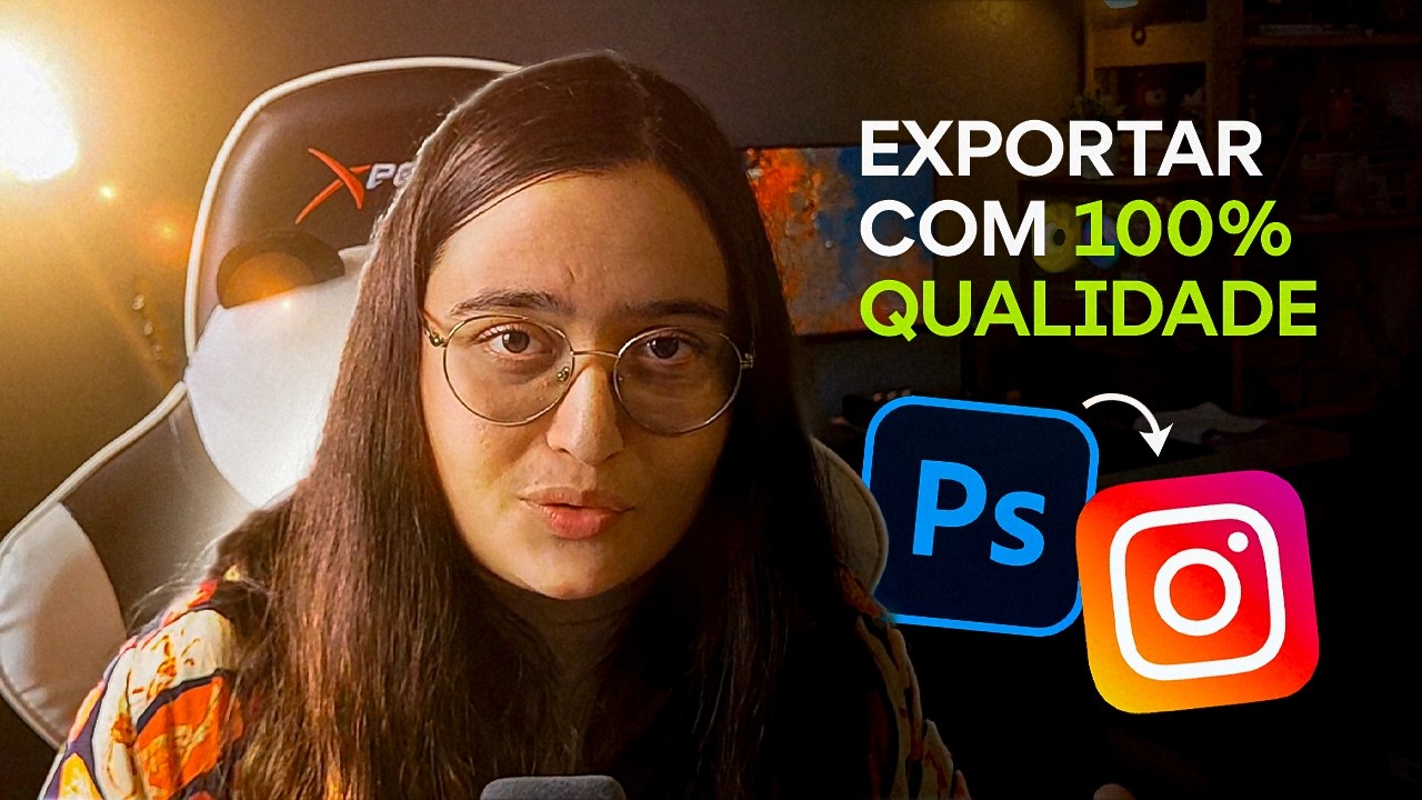 Como EXPORTAR com QUALIDADE sua arte no Photoshop para Instagram