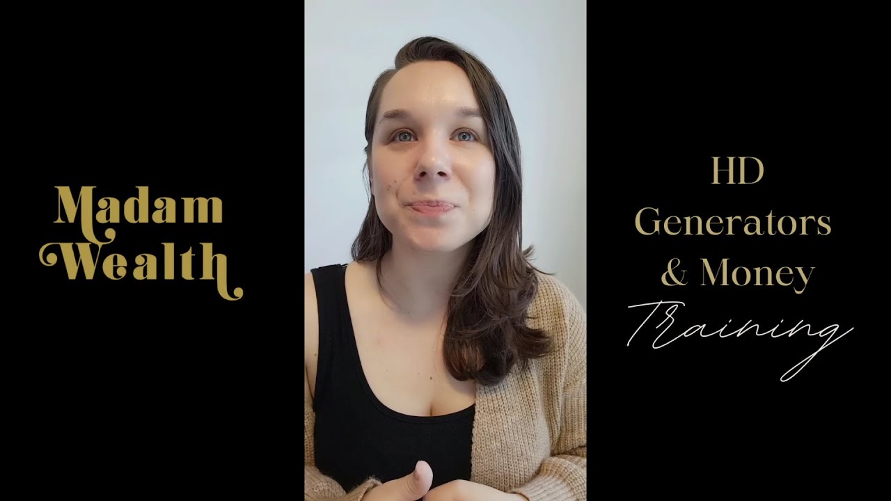 Human Design and Money: Generators