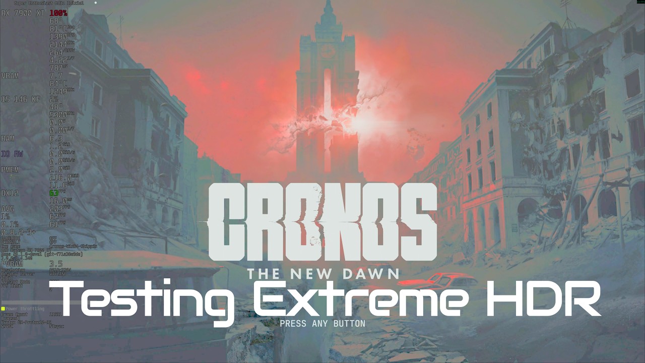 Testing Extreme HDR Range On Linux Chronos The New Dawn