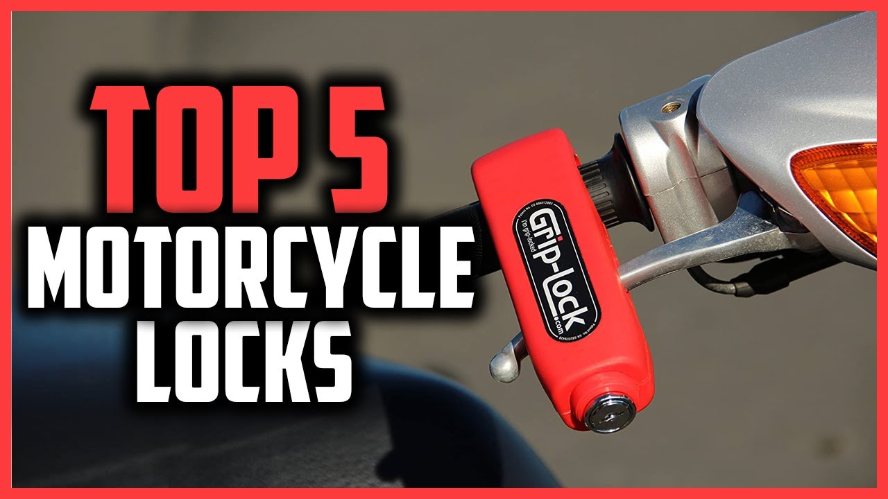 ▶️Top 5 Best Motorcycle Locks Reviews in 2025
