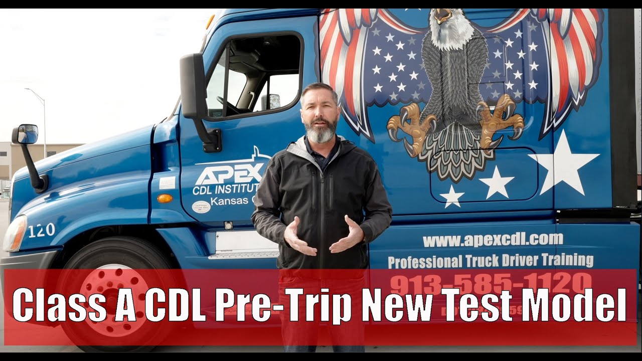 Предрейсовый осмотр на CDL класса А / Новый модернизированный тест на CDL