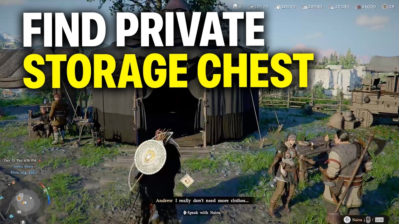 Crimson Desert: Where To Find Private Storage Chest (Store Items Guide)