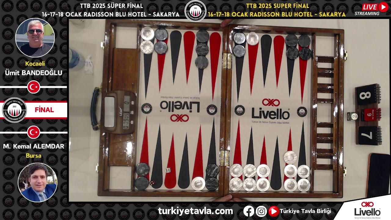 Mustafa Kemal ALEMDAR - Ümit BANDEOĞLU / TTB 2025 Süper Final (FİNAL)