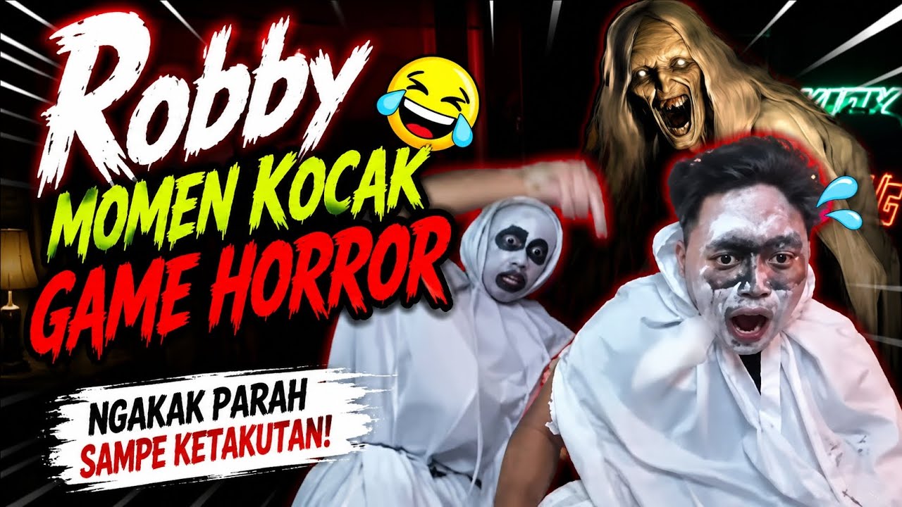 Уморительные моменты Робби в хоррор-играх 🤣🤣👻