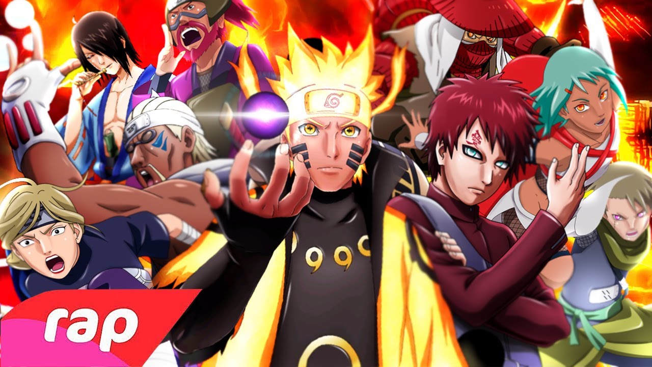 Rap dos Jinchuurikis 2 (Naruto) - OS NINJAS MAIS TEMIDOS | GEEK WEEK
