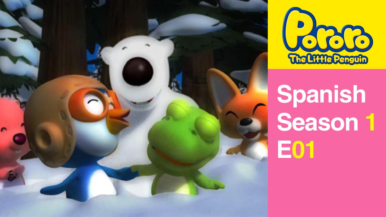 [Pororo Español S1] #01 ¡Somos Amigos!