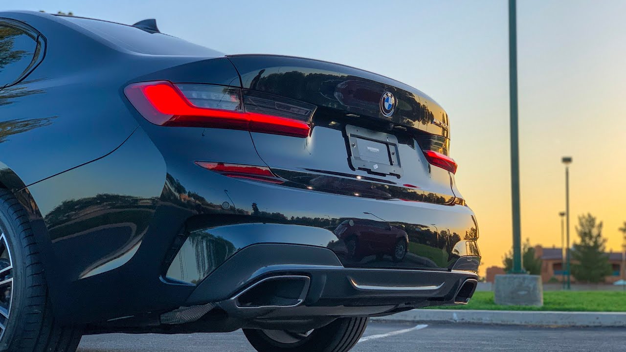 2020 BMW M340i G20 M Sport Stock Exhaust | PURE POPS, Burbles, Start Ups, Revs, Driving