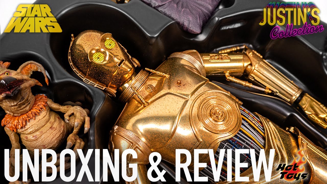 Распаковка и обзор Hot Toys C-3PO «Звёздные войны: Возвращение джедая»