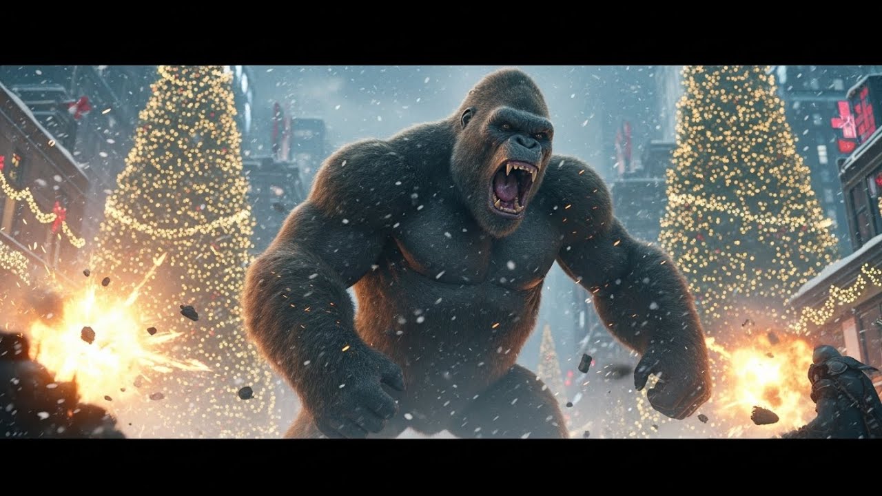 Kong's Christmas Battle: Clash of the Holiday Titans