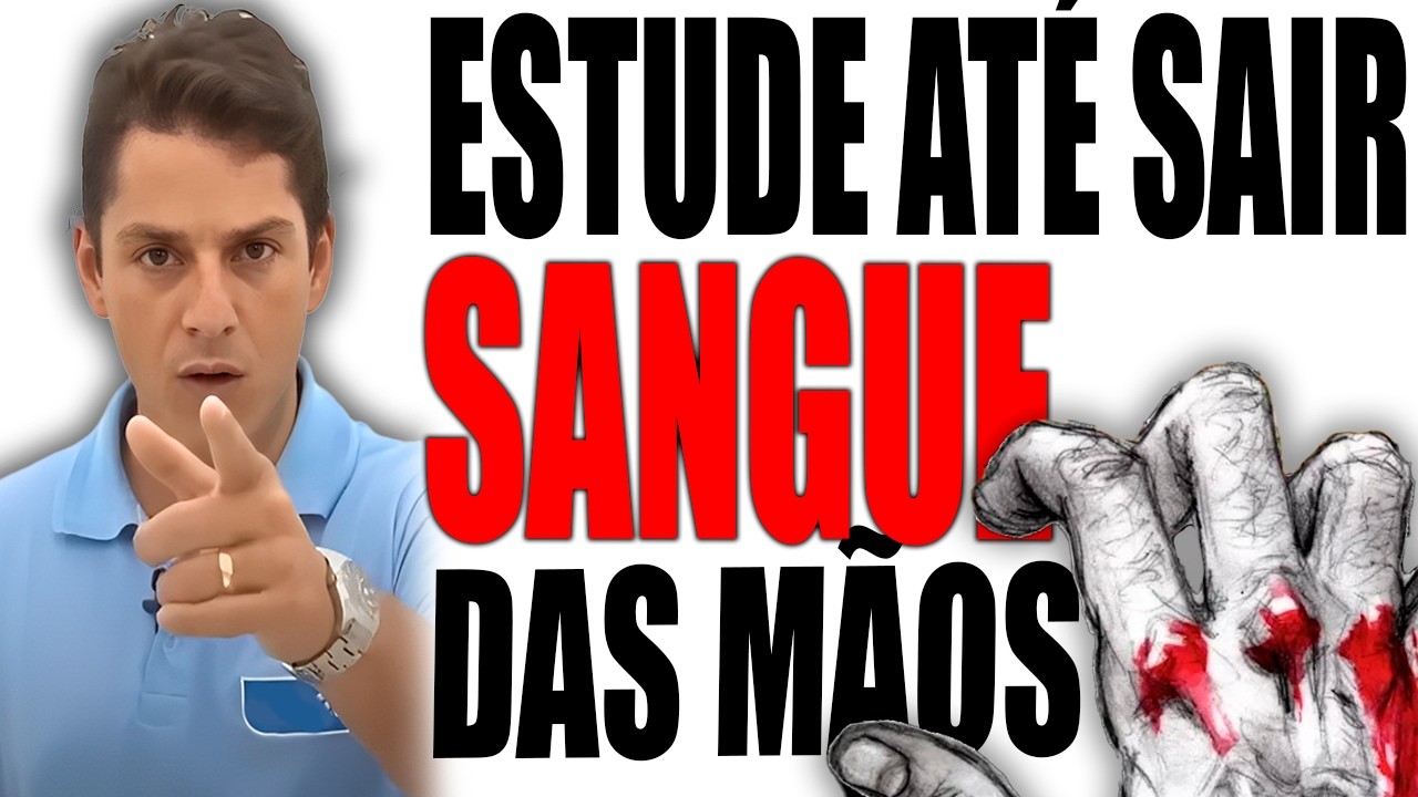 ESTUDE ATÉ SAIR SANGUE DOS OLHOS - Evandro Guedes Raiz