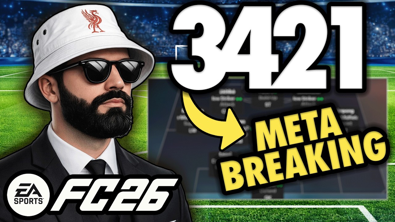 Я создал ЛУЧШУЮ тактику с тремя защитниками в FC 26! 👉 Тактика 3421