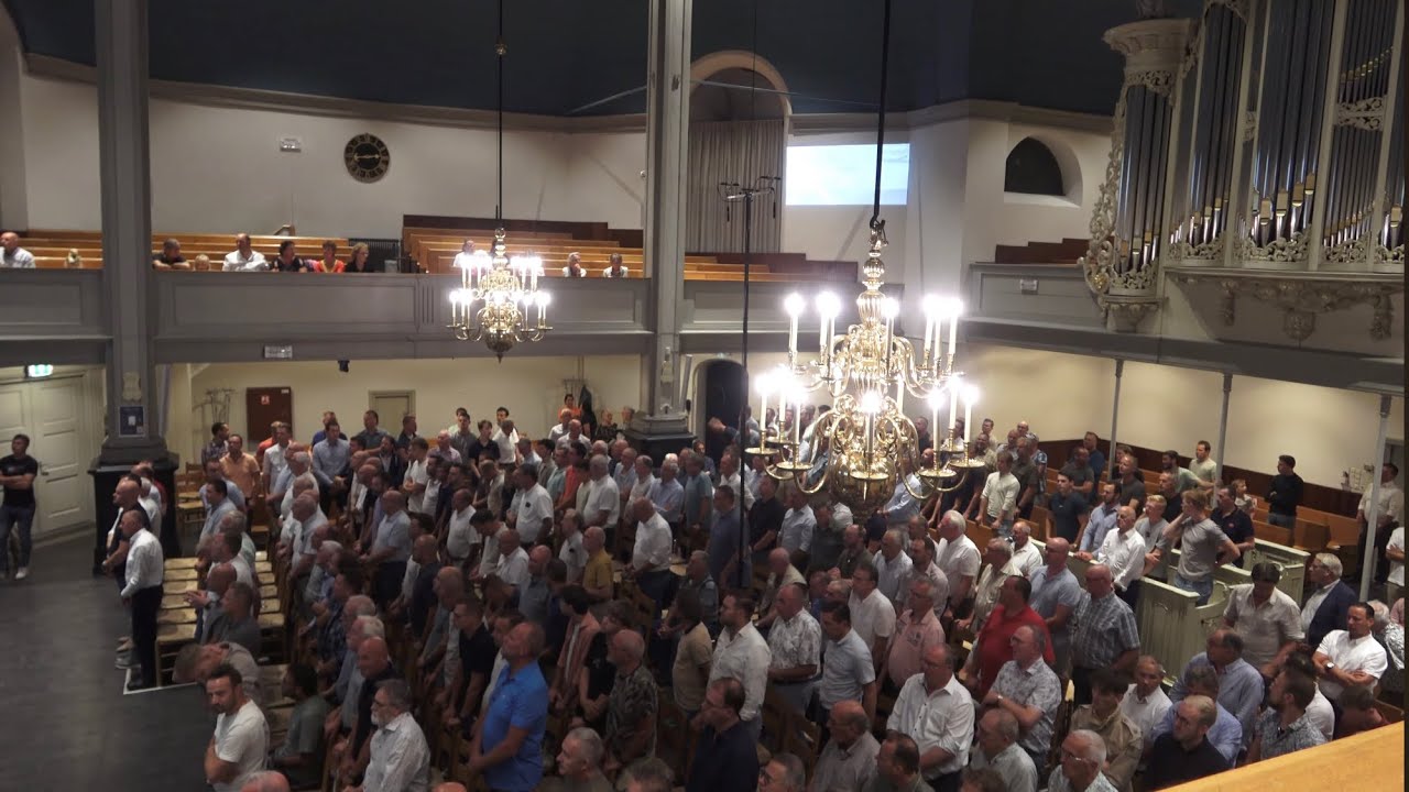 Psalm 68: 2, 10 & 17 - Grote Kerk Sliedrecht (Mannenzang)