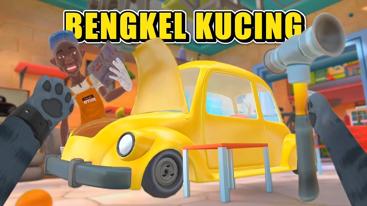 GUA MEMPERBAIKI MOBIL RUSAK DI GARASI - I AM CAT INDONESIA
