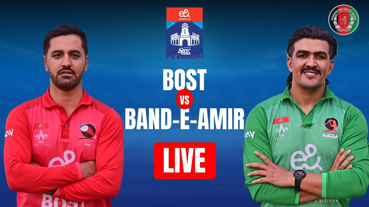 LIVE | Bost vs Band-e-Amir | Afghanistan National T20 Cup 2026 | ACB | 331U