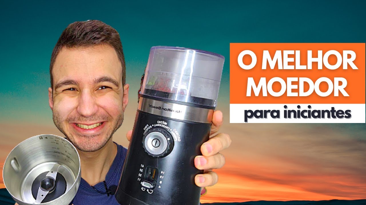 Moedor de café - o MELHOR é o Hamilton Beach - assista e entenda